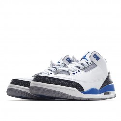 AIR JORDAN 3 RETRO blu e bianco